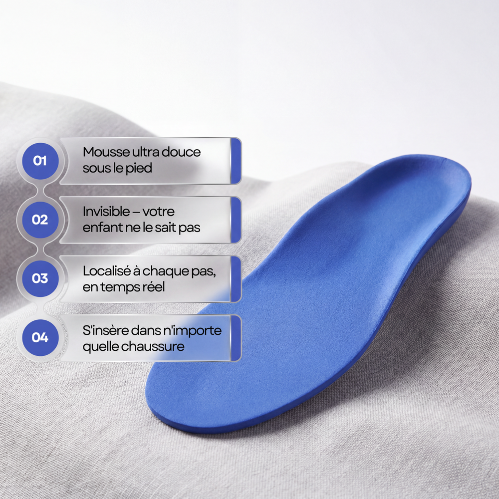 GPS-Sohle SoleTrack - Personen in Echtzeit orten - Ohne SIM oder Abonnement
