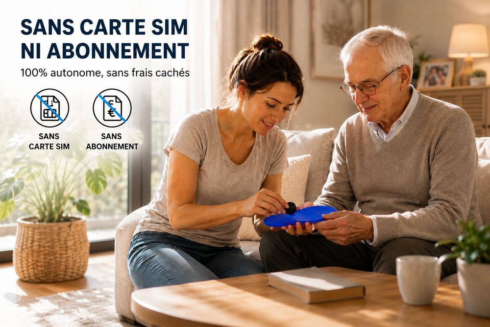 GPS-Sohle SoleTrack - Personen in Echtzeit orten - Ohne SIM oder Abonnement